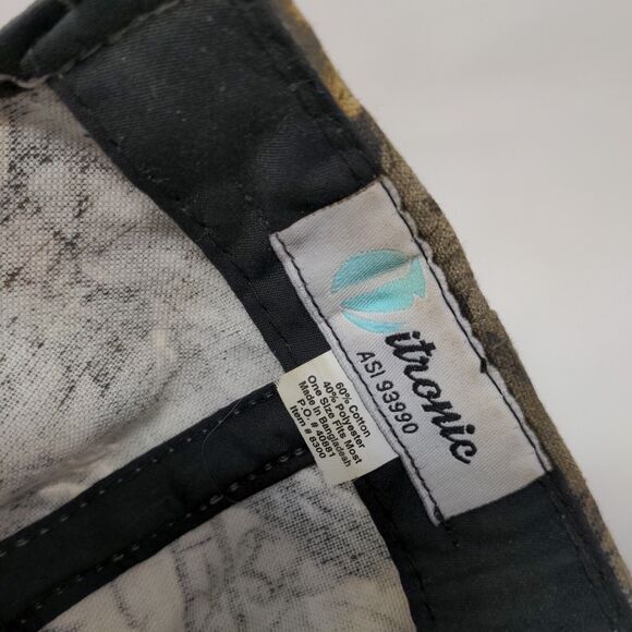 Mississippi Telco Federal Credit Union Strapback Hat Camouflage OSFM Vitronic - Picture 8 of 8